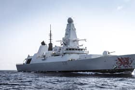 HMS Dragon has departed Portsmouth on a three month mission to the Mediterranean.