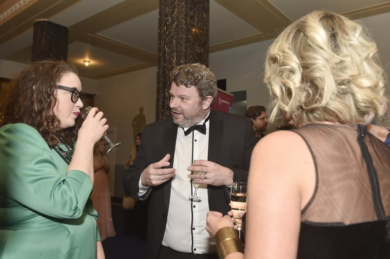 The News Business Excellence awards took place at Portsmouth Guildhall on Friday, February 23, 2024. 

Pictured is: Guests enjoying the welcome drinks.

Picture: Sarah Standing