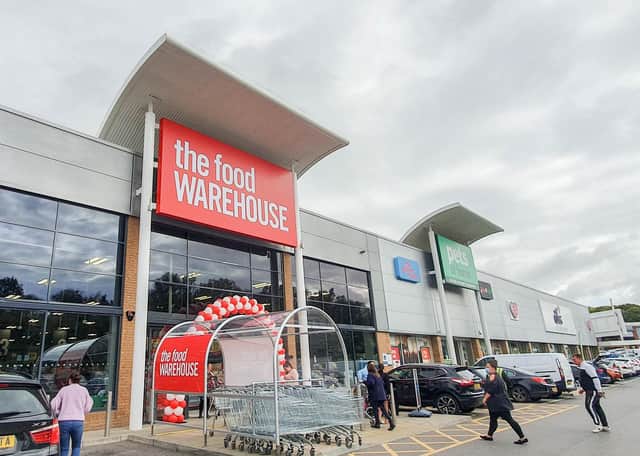 New shop The Food Warehouse, in Wellington Retail Park, Waterlooville, opened today. Picture: Habibur Rahman