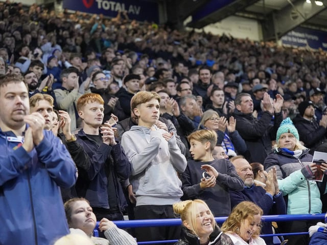The Pompey fans were treated to a 3-1 win against Preston.
