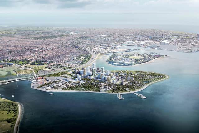 How Tipner West could look if the city council's plans are approved. Picture: Portsmouth City Council