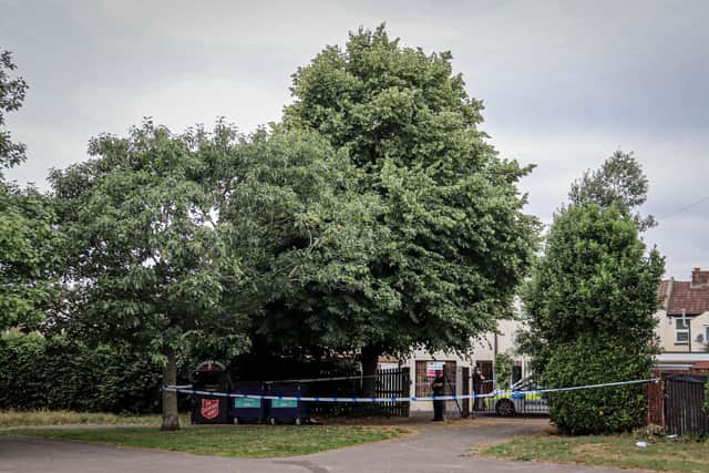Area of Kingston Park following a knife incident. Picture on Wednesday 25th June 2025  Picture: Habibur Rahman