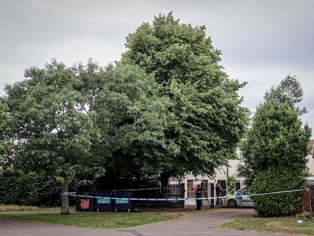Area of Kingston Park following a knife incident. Picture on Wednesday 25th June 2025 Picture: Habibur Rahman