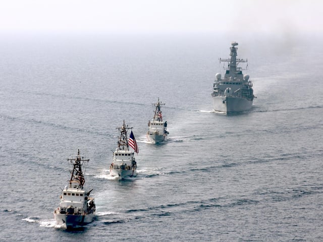 Operation Sentinel was one of the many missions which HMS Montrose was a part of. The operation, carried out in November 2021, involved protecting hundreds of ships in the Strait of Hormuz and Bab-el-Mandeb. Ships carrying vital supplies including oil, food and Christmas presents were safeguarded by a Royal Navy-led task force.