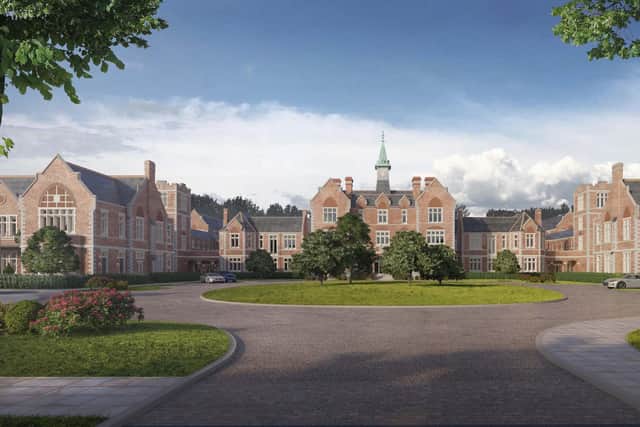 How the new housing development at St James' Hospital could look. 
Picture: PJ Livesey