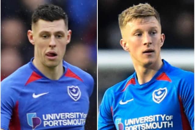 James Bolton, left, and Ross McCrorie