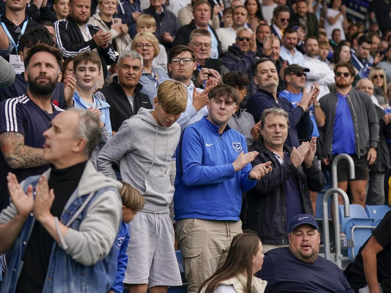 There were plenty of smiles before kick-off - but not too many afterwards, though!