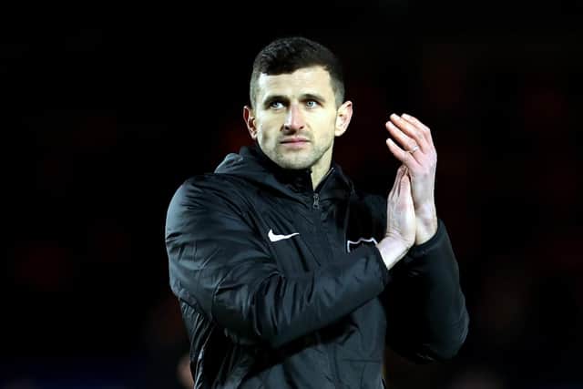 John Mousinho already has Di'Shon Bernard on his way to Fratton Park - now attention is turned to an attacking arrival. Picture: Catherine Ivill/Getty Images