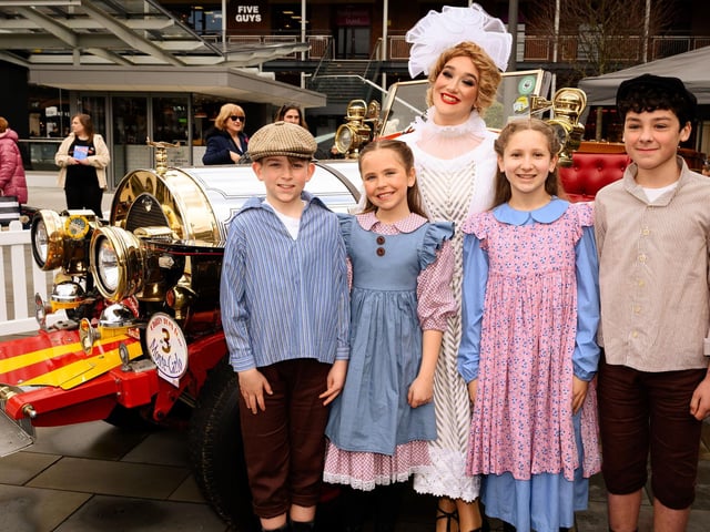 Pictured is: Ben Greenfield, Ella Martineique-Cambourne Jemmina May-Rees, Cohen Lee-Bates, and Truly Scrumptious.Picture: Keith Woodland (180321-7)