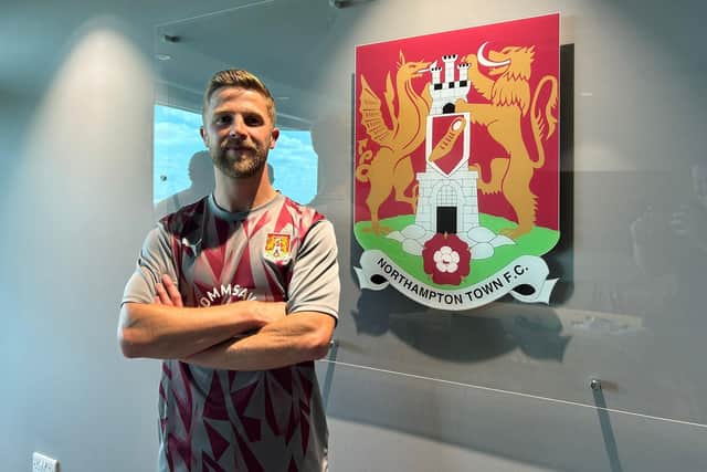 Michael Jacobs has returned to first club Northampton - after a 13-year absence. Picture: Pete Norton