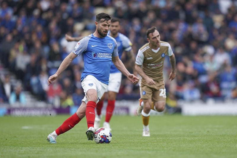 You're unlikely to hear any rumours of right-backs arriving at Fratton Park this summer - and Rafferty is the reason why. Was superb on his return from injury over the second half of last season.