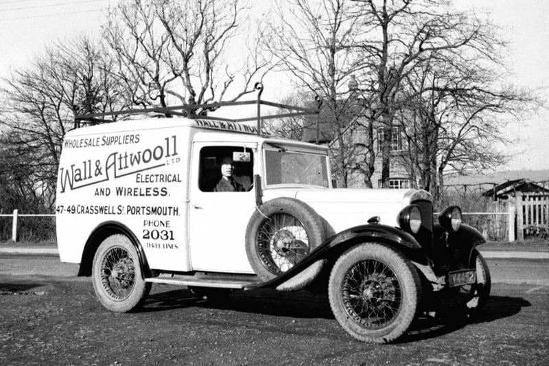 Wall & Attwooll must have been one of the few wholesale suppliers of electrical goods in Portsmouth in the 1930s. Picture: Courtesy of Stanley Willis