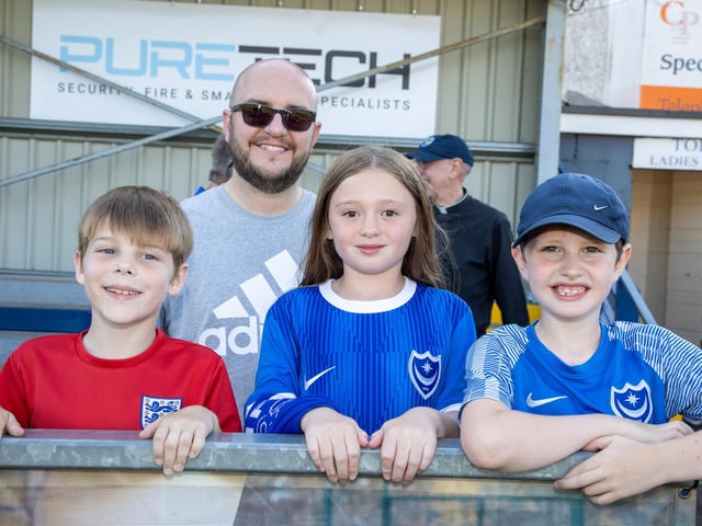 Pompey fans make annual pre-season trip to Westleigh Park