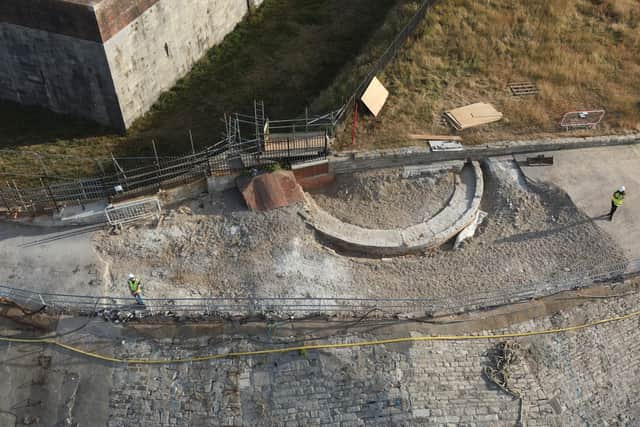 The swivel gun structure at Southsea Castle. Picture: Portsmouth City Council