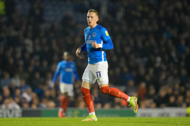 Ronan Curtis has revealed Pompey's players held a dressing room inquest after Tuesday night's 4-0 defeat to Ipswich. Picture: Graham Hunt/ProSportsImages