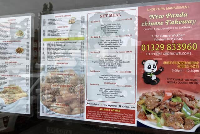 New Panda in The Square Wickham 