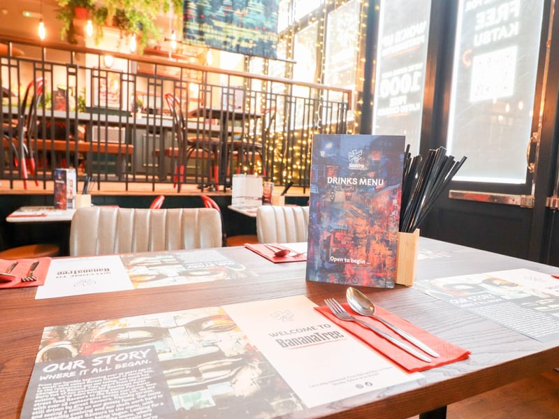 A look inside restaurant, Banana Tree in Gunwharf Quays, Portsmouth. Picture: Habibur Rahman