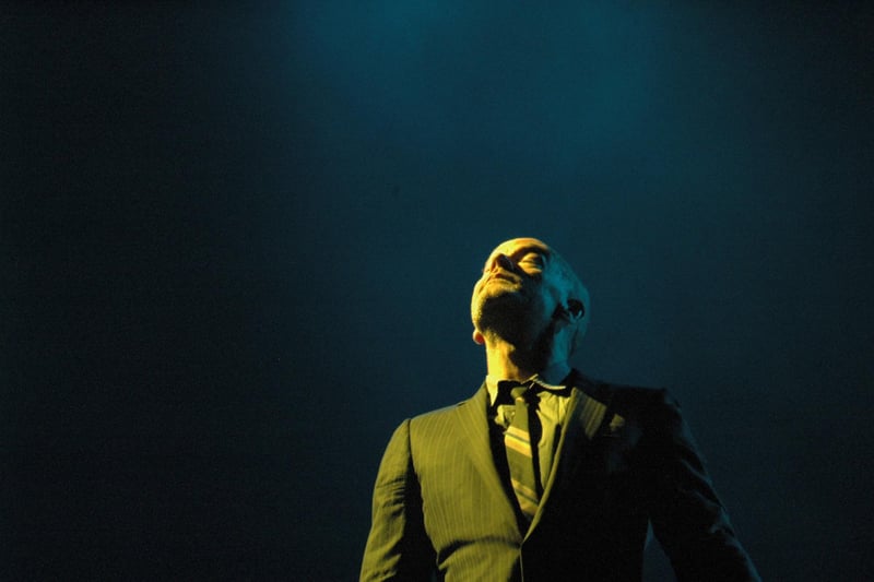 Michael Stipe at the Rose Bowl