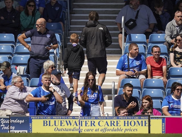 Pompey fans were back into their Fratton Park routines as the footie returned to PO4 after a near three-month absence on Saturday