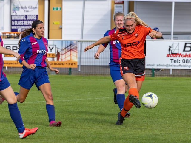 Paula Taylor (AFC Portchester). Picture: Mike Cooter