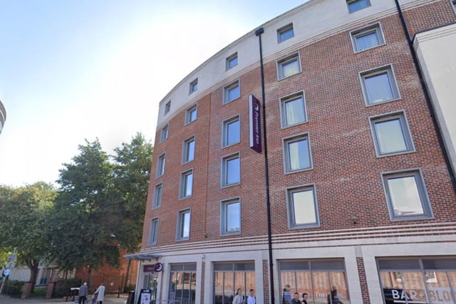 Located in Queen's Street, Old Portsmouth, this Premier Inn has availability over the Victorious Festival weekend and for three nights at the hotel it will cost £715 for a Premier plus standard room for two people.