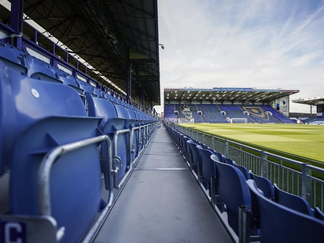 Looking good - a pitch side view from the South Stand ahead of Saturday's game against Coventry.     Picture: Jason Brown/ProSportsImages