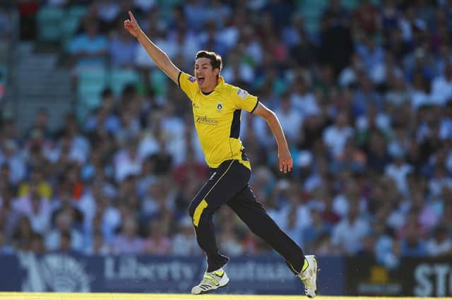 Hampshire cricketer Chris Wood has gone public about his gambling addiction that lasted around a decade. Photo by Clive Mason/Getty Images.