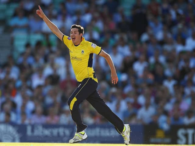 Hampshire cricketer Chris Wood has gone public about his gambling addiction that lasted around a decade. Photo by Clive Mason/Getty Images.