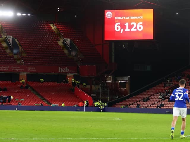 No FA Cup magic at Bramall Lane last night for Sheffield United v Cardiff.  Picture: Simon Bellis / Sportimage
