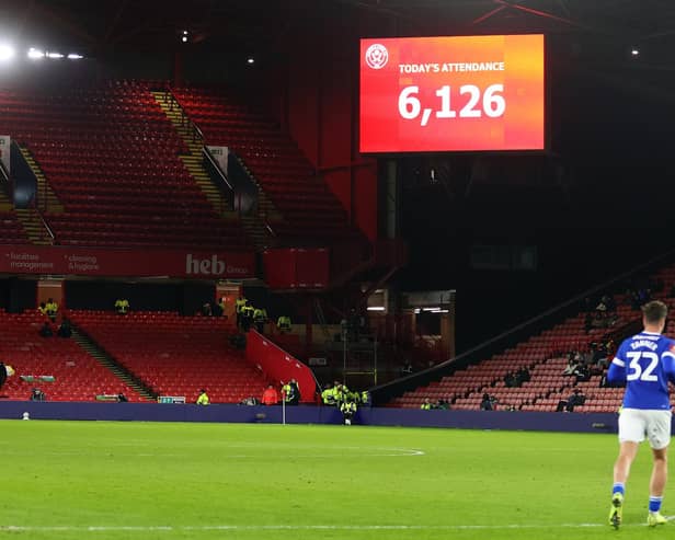 No FA Cup magic at Bramall Lane last night for Sheffield United v Cardiff.  Picture: Simon Bellis / Sportimage