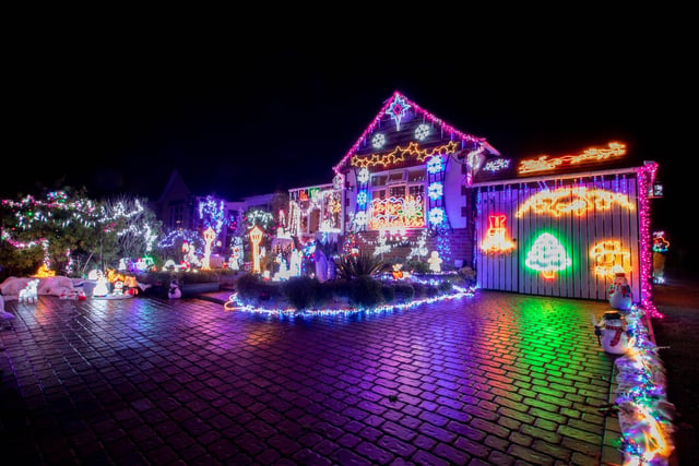 Fabulous festive lights can be found on a large number of houses and streets across the city and in the surrounding towns and villages - and a walk to find some of the best is a great festive activity for al of the family. A number also raise money for charity including this one by Bill and Barbara Wright in The Crossway, Portchester.
Picture: Habibur Rahman
