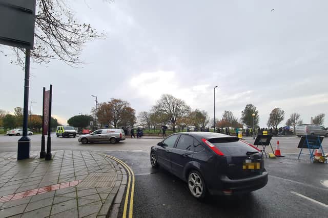 Anti lockdown protestors marching through Southsea. Picture: Tom Loveday