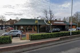 McDonald's in Portsmouth Road, Cosham
Picture: Google