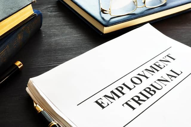 Employment Tribunal. Picture by Shutterstock.