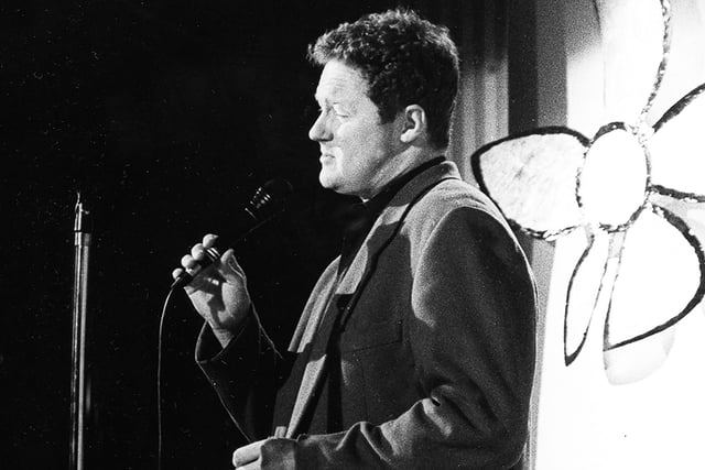 Comedian Rory Bremner at The Wedgewood Rooms, Southsea in the 90s.