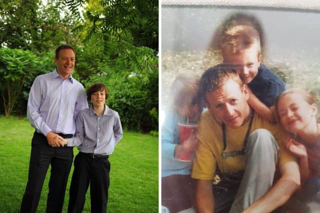 Alan Neilson, of Portsmouth, is a father of three children. Matt is taking on the ultra marathon in his honour..