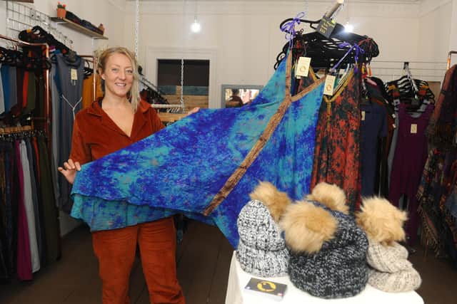 Cacey Barks, co-owner of Tweedy Clothing.

Picture: Sarah Standing (081020-5036)