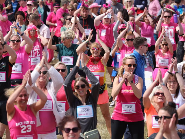 Cancer Research UK Race for Life on Southsea Common.Picture Stuart Martin (220421-7042)