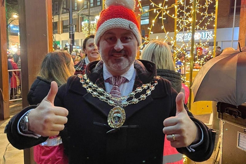Mayor of Fareham, councillor Fred Birkett. Picture: Isaac Maddock.
