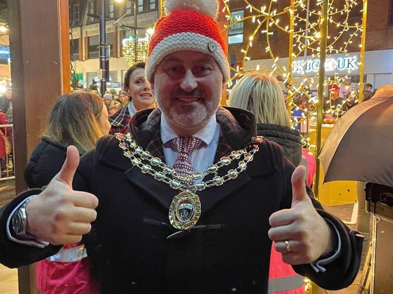 Mayor of Fareham, councillor Fred Birkett. Picture: Isaac Maddock.