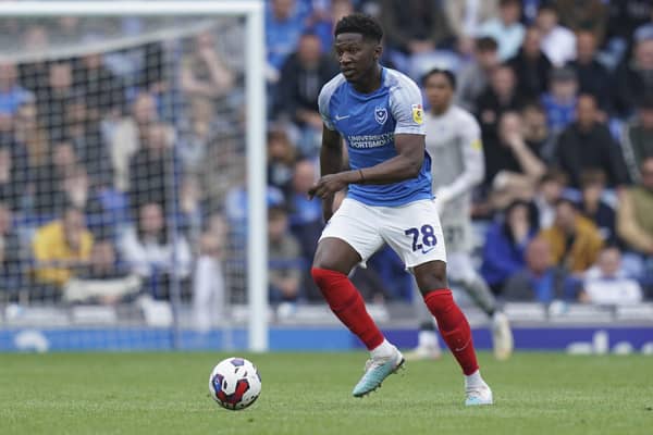 Di'Shon Bernard's successful loan spell has persuaded Pompey to seek a permanent deal for the Manchester United defender. Picture: Jason Brown/ProSportsImages