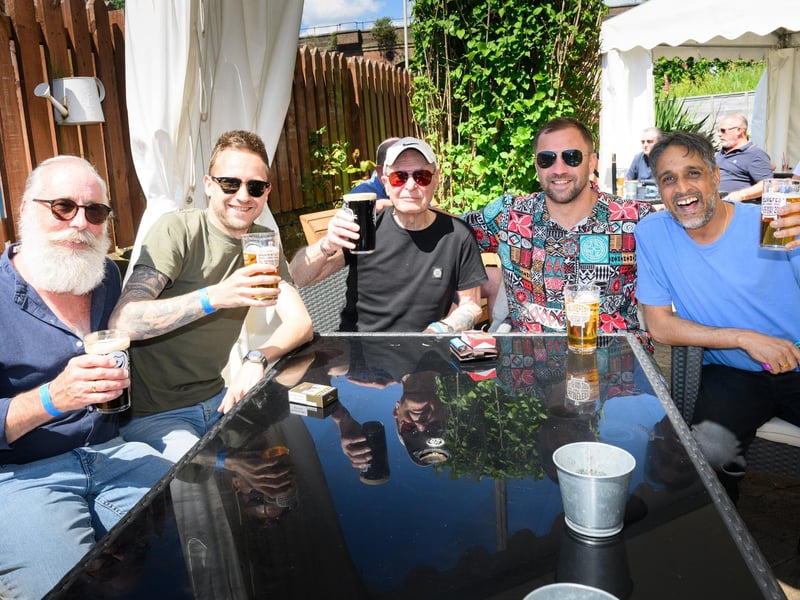 The first day of The Delme Arms Beer Festival.Picture: Keith Woodland (250521-2)