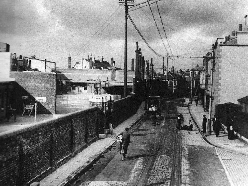 Point Barracks, Broad Street, Old Portsmouth in the 1930's from 'Portsmouth Point an illustrated History'