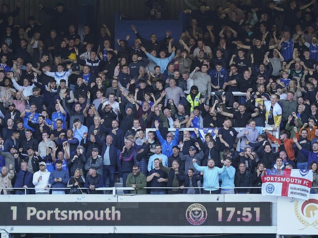 Saturday's short trip to the capital allowed the Fratton faithful to enjoy their first win of the season.