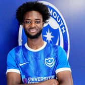 Pompey have completed the loan signing of Abu Kamara from Norwich. Picture: Portsmouth FC