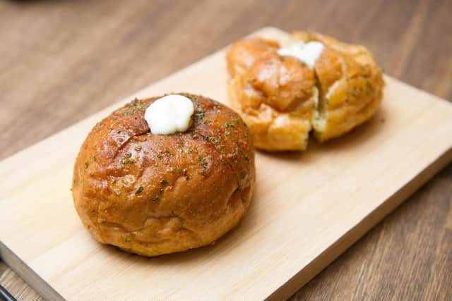 New restaurant, Fuegos Street Food has opened in London Road, North End, Portsmouth on 18th February 2020
Pictured: One of Fuegos signature dishes, Garlic Dome Bread.
Picture: Habibur Rahman