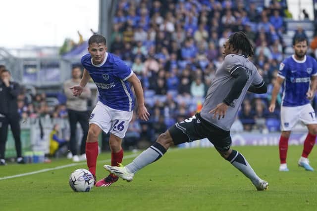 Pompey are encouraged following Tom Lowery's knee surgery last week. Picture: Jason Brown/ProSportsImages