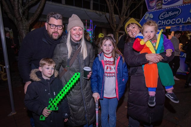 Palmerston Road Christmas Lights Switch On at Southsea on Thursday 23rd November 2023

Pictured: Crowds gather watching the main stage entertainment 

Picture: Habibur Rahman