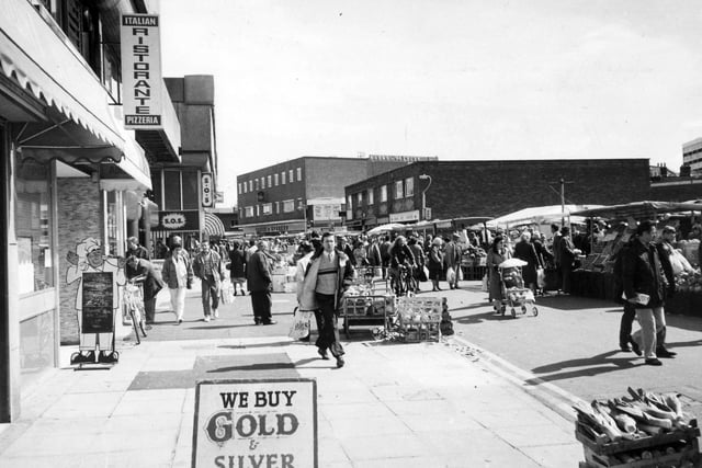 What is your earliest memory of the Charlotte Street market?