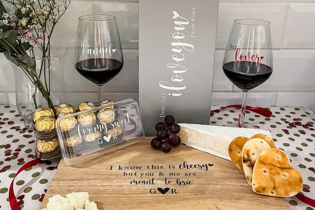 Meraki Designs Studio's personalised Love Lockdown package.